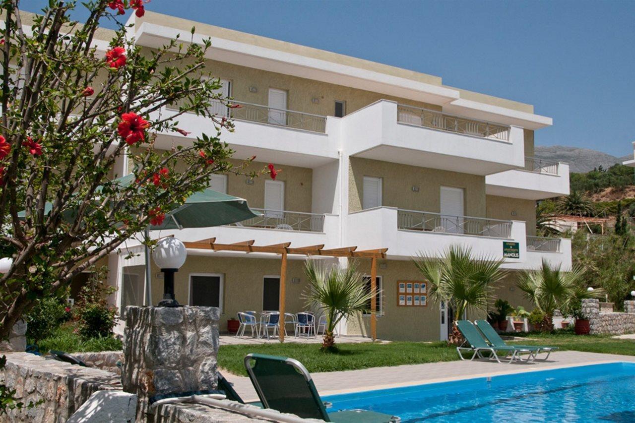 Manolis Apartments Плакіас Екстер'єр фото